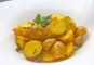 Aardappelsalade op Indiase wijze